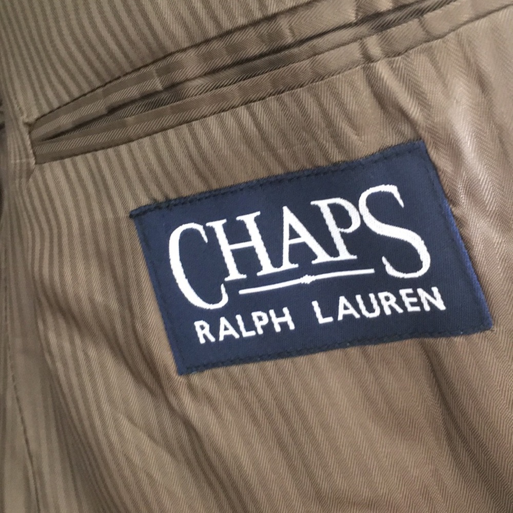 Chaps Ralph Lauren Men’s Suede Suit Coat - Picture 14 of 14
